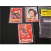 Image 1 : 3 BOSTON BRUINS JOHNNY BUCYK HOCKEY CARDS