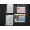 Image 2 : 4 HOCKEY CARDS