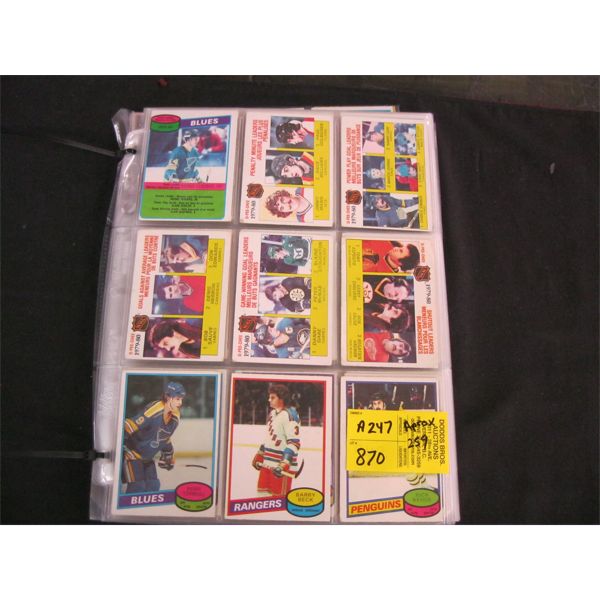 APPROX. 259 ASST. HOCKEY CARDS