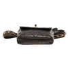 Image 4 : Chanel Black Quilted Leather Waist Clutch Bag