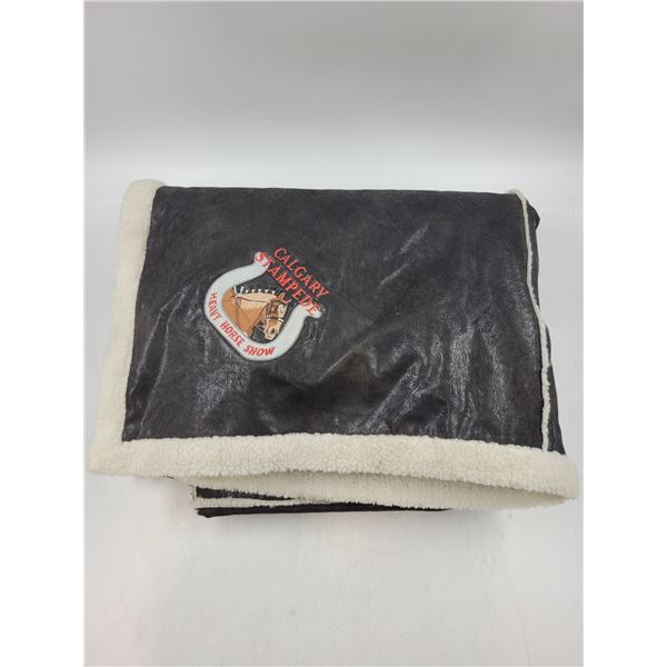 Calgary Stampede Fuzzy Horse Blanket