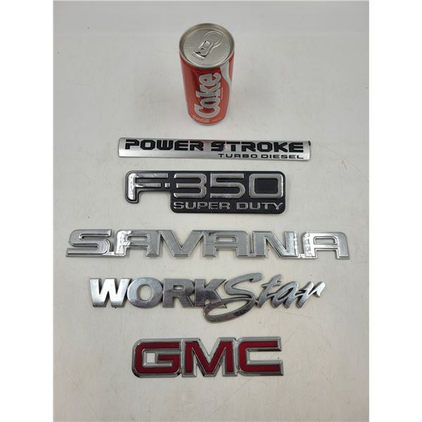Vehicle Emblem Lot