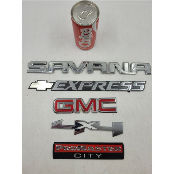 Vehicle Emblem Lot