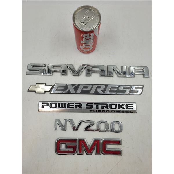 Vehicle Emblem Lot