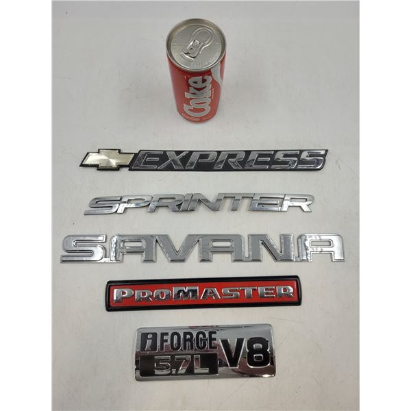 Vehicle Emblem Lot