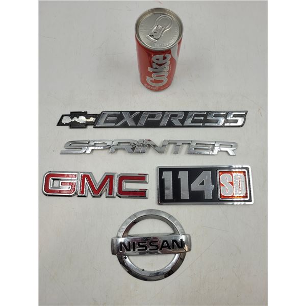 Vehicle Emblem Lot