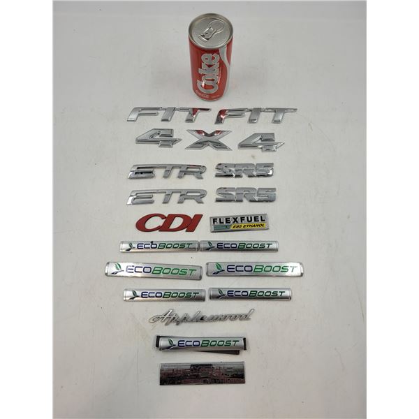 Vehicle Emblem Lot
