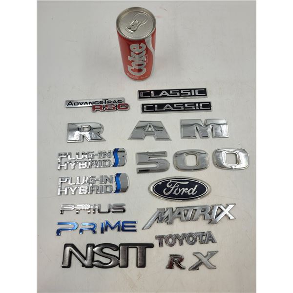 Vehicle Emblem Lot