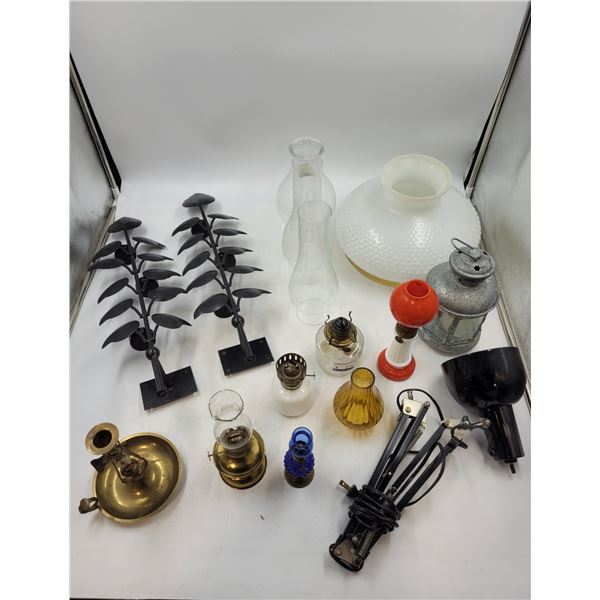 Candle Sticks/Lighting Lot