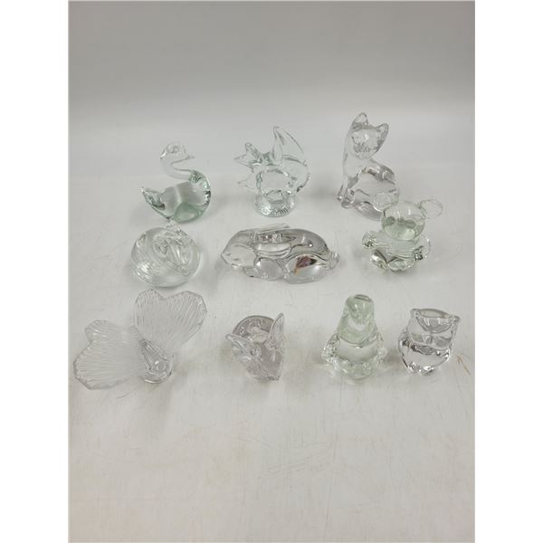 Crystal Animal Paperweights