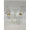 Image 1 : Crystal Decanters/Vases and Creamer