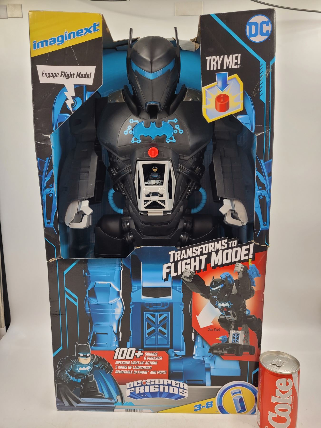 Imaginext Pi New Fisher-Price Imaginext DC Super Friends Bat-Tech Batbot ...