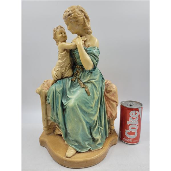 Vintage 15" Artistic Royal Kraft Mother & Child Figurine