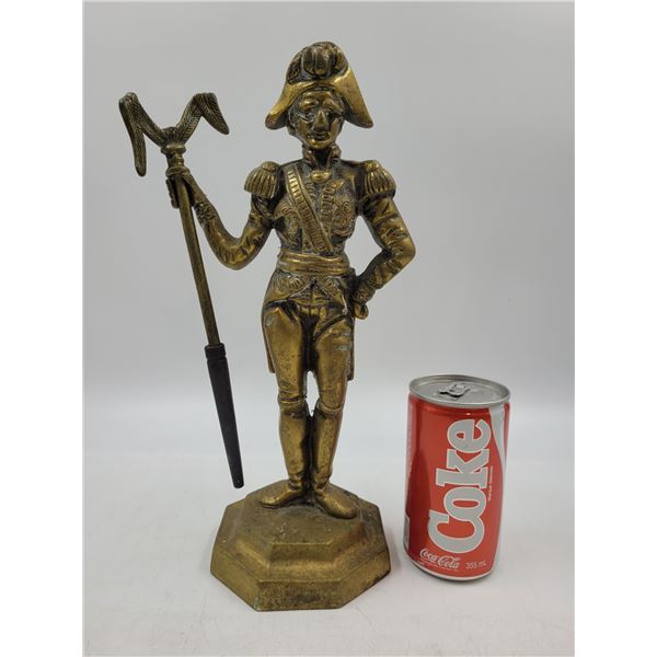 Vintage Brass Napoleon Figurine