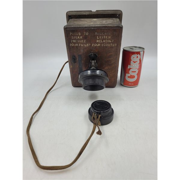 Antique Railway Telephone