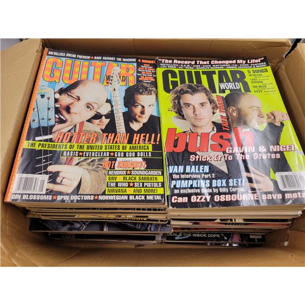 Vintage Guitar Music Magazines