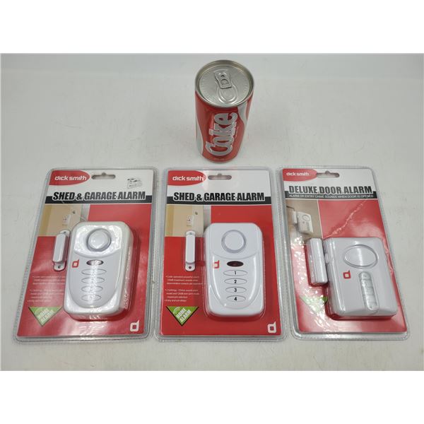 3 Dick Smith Door/Window Alarms