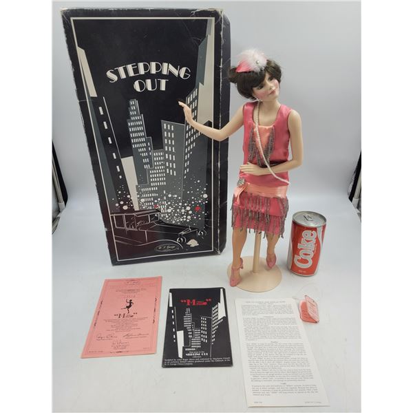 WS George Stepping Out Collection Porcelain Doll Millie 16.5" New w/ COA