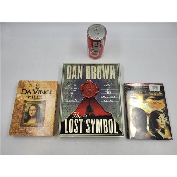 New Da Vinci Files/Code DVD's and Lost Symbol Book