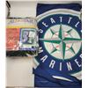 Image 1 : Seattle Mariners Flag and Blanket
