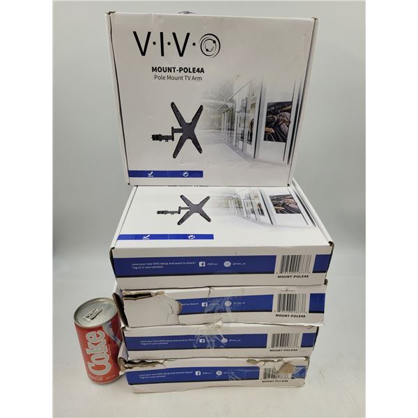 Viv Pole Mount TV Arm Lot