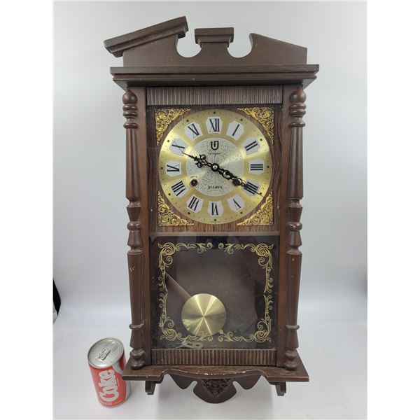 Vintage Unique 31 Days Wooden Clock