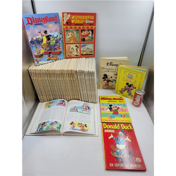 Vintage Disney Encyclopedias, Yearbooks, and Annuals