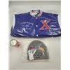 Image 1 : Xlarge Clothing Varsity Jacket and Beanie