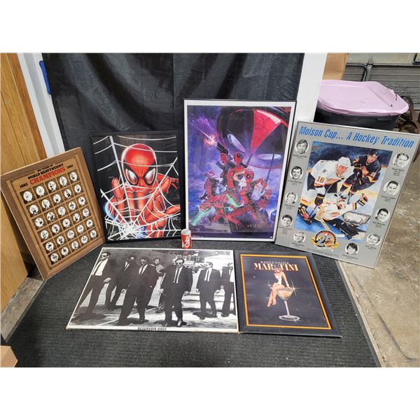 Movie and Sport Poster Lot