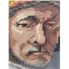 Image 2 : Vintage Rembrandt Man with Golden Helmet Needlepoint Picture