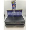 Image 1 : 2 Stereo Video Cassette Recorders and VHS's