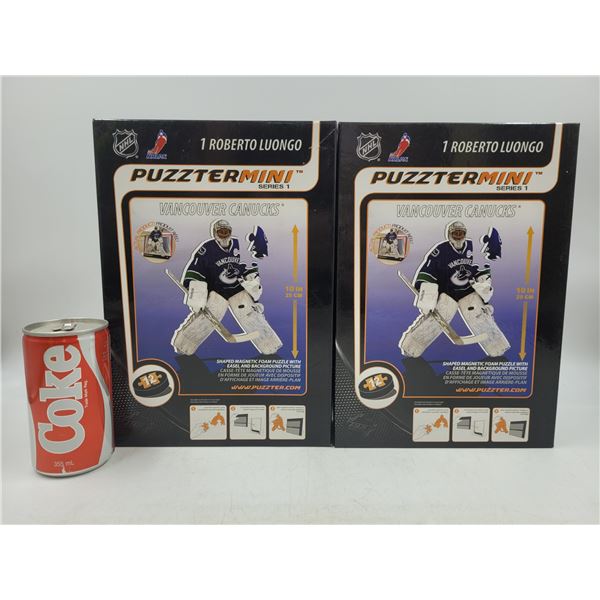 Puzzter Roberto Luongo Shaped Magnetic Foam Puzzles with Easel and Background Picture