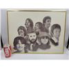 Image 1 : Framed Beatles Print