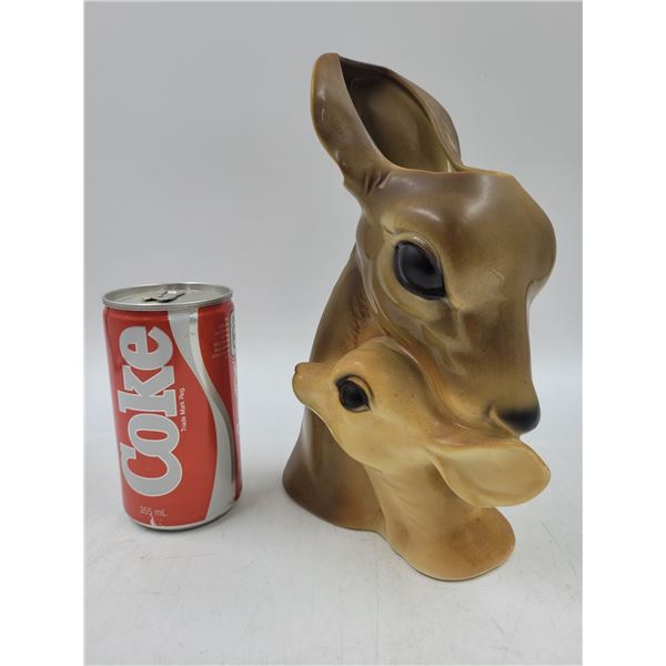 Vintage Royal Copley Deer and Fawn Planter