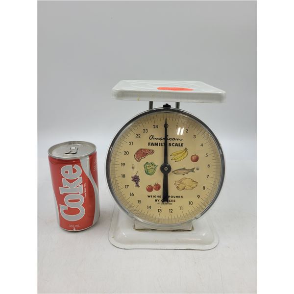 Vintage American Family Kitchen Scale