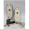 Image 1 : Vintage Glass Door Handle and Hardware