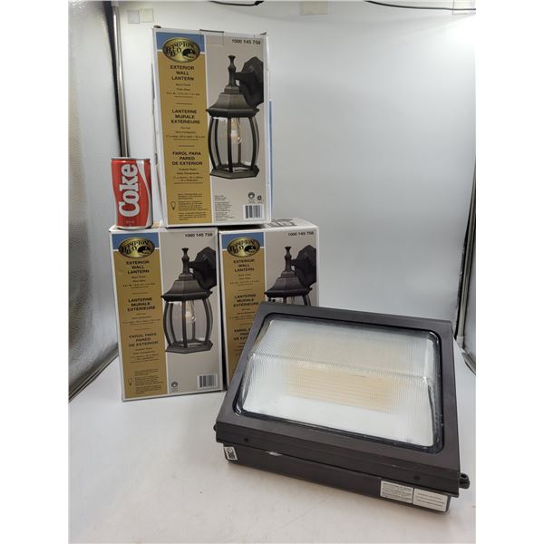 Hampton Bay Outdoor Lighting Lot