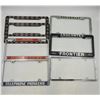 Image 1 : License Plate Frame Lot
