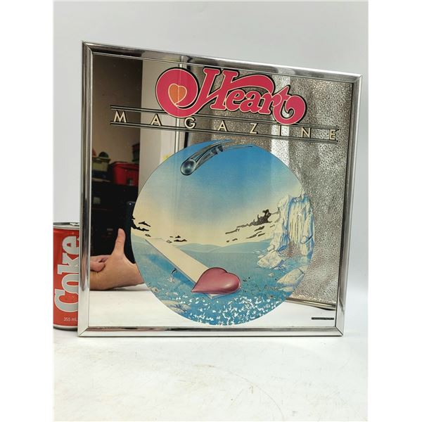 Vintage Heart Magazine Mirror