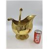 Image 1 : Vintage Brass Coal Scuttle