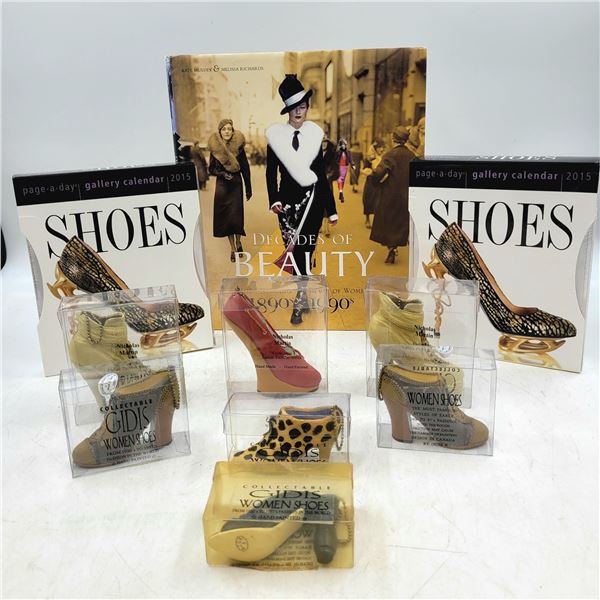 Beauty Book and Collectible Shoes