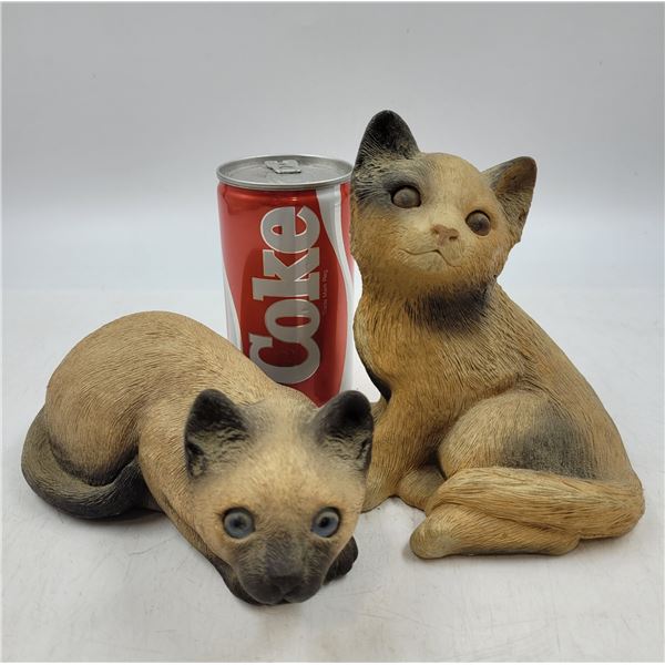 Vintage Sandcast Cats