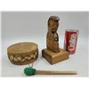 Image 1 : Native Carving and Drum