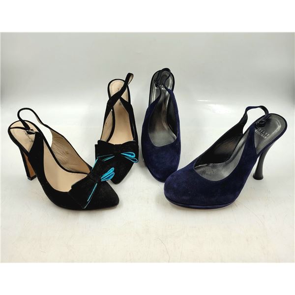 Mellow Yellow and Stuart Weitzman High Heel Shoes