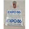 Image 1 : NOS Expo 86 Souvenir License Plates