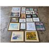 Image 1 : Lot of Framed Prints