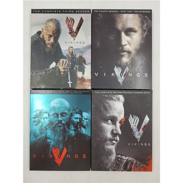 Vikings Seasons Two, Three, & Four DVDs