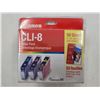 Image 1 : Canon CLI-8 Pack of 3 Ink Tanks