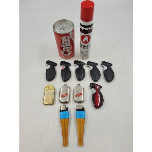 Lighter and Butane Lot