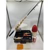 Image 1 : Fishing Rod and Saltwater Weighted Lure Lot